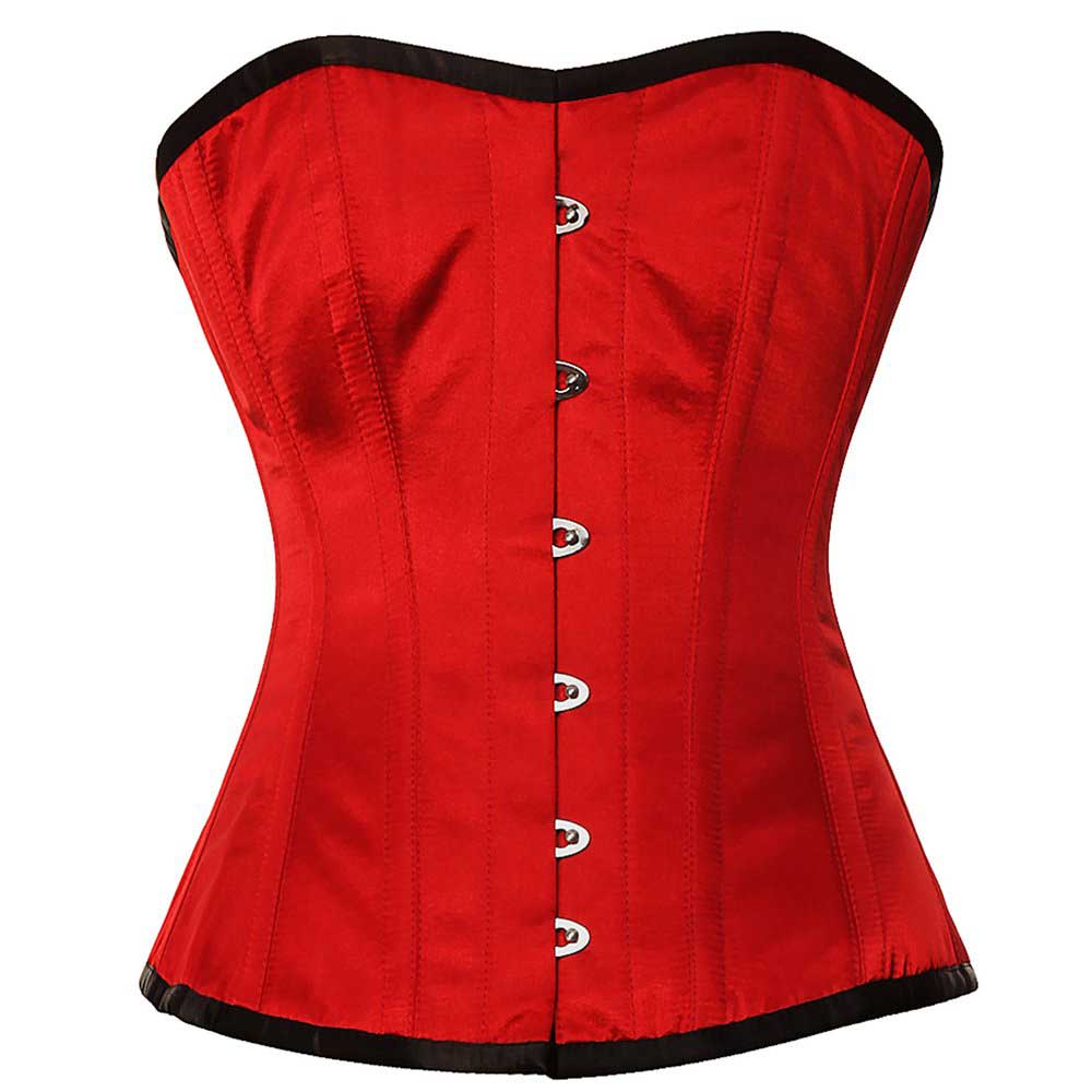 Attitude Corsets - Valeriana Overbust korset - Rood